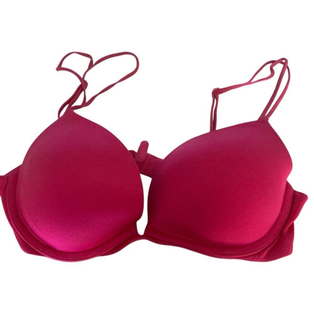 Victoria’s Secret very sexy push-up bra 34C fushia/bright pink